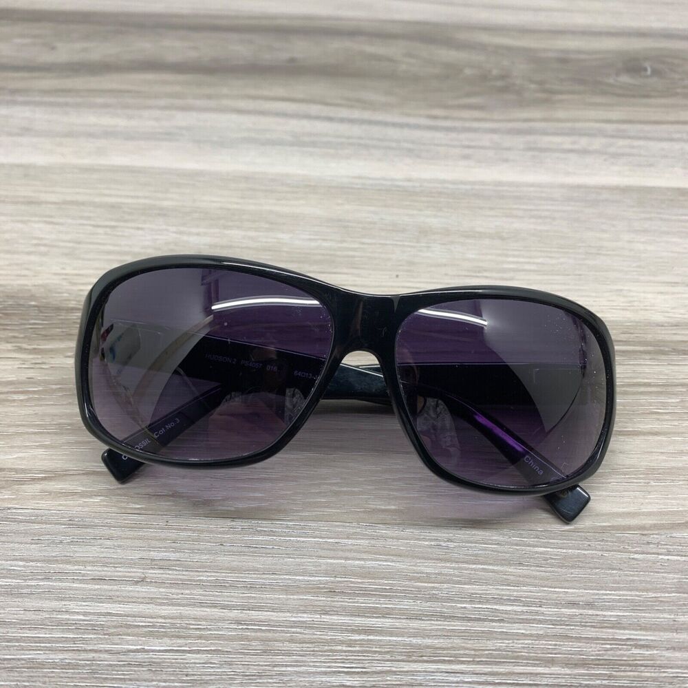 Fossil Hudson 2 Black 64-13-135 Sunglasses‎
